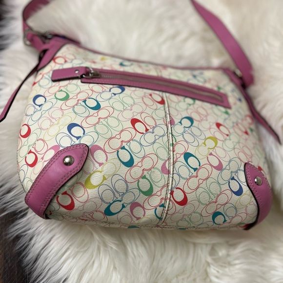 Coach Multicolor Chelsea Hobo F16481 Bag Signature Shoulder - Picture 2 of 13